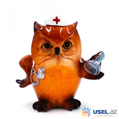Interior figurine "Owl Doctor"